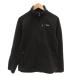  Patagonia Patagonia вязаный жакет блузон Zip выше Logo S чёрный черный /JS #ECG006 мужской 