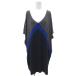  Mark by Mark Jacobs MARC by MARC JACOBS туника XS/S серый blue black V шея do Ла Манш рукав короткий рукав /SD