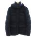  Fred Perry FRED PERRY пуховик S темно-синий темно-синий капот кнопка /SC #ECG006 мужской 