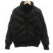 Uniqlo UNIQLO пуховик M чёрный черный стеганое полотно воротник-стойка /ML #ECF006 мужской 