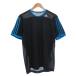  Adidas adidas футболка L чёрный черный синий голубой сетка футболка короткий рукав /SX #ECF006 мужской 
