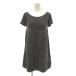  Beams Heart BEAMS HEART прекрасный товар туника One-piece серый короткий рукав /OB #ECF006 женский 