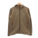  Mont Bell Montbell флис жакет свет внешний M чай Brown с капюшоном . полный Zip /SX #ECF006 мужской 