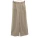 ru прохладный Blanc le.coeur blanc широкий брюки 38 серый ju two tuck /ML #ECF006 женский 