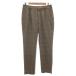 fretiemyufredy emue брюки слаксы 38 чай Brown в клетку шерсть /SC #ECF006 женский 