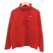  Patagonia Patagonia бойцовая рыбка - свитер 1/4 Zip флис тянуть over M красный красный /JS #ECG007 мужской 