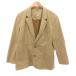  L e рубин nL.L.BEAN tailored jacket одиночный сетка подкладка 2B 46 бежевый /JS #ECG007 мужской 