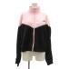  Nike NIKE спортивная куртка XXL персик цвет розовый чёрный черный bai цвет с высоким воротником /SC #ECF007 женский 