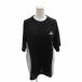  Adidas adidas спорт одежда футболка o чёрный черный серый короткий рукав Logo принт сетка /TL #ECF007 женский 