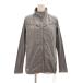  New balance NEW BALANCE Wind брейкер жакет тонкий M серый Glenn проверка воротник-стойка длинный рукав /ML #ECF007