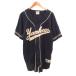  russell RUSSELL ATHLETIC 80s~ Vintage MLB Baseball рубашка yan Keith короткий рукав L темно-синий темно-синий /JS #ECF007 мужской 