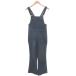 simplisite.Simplicite прекрасный товар Denim комбинезон комбинезон flair Silhouette индиго голубой /OB #ECF008 женский 
