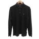  Nike Golf NIKE GOLF TOUR PERFORMANCE DRI-FIT рубашка-поло tops L чёрный черный one отметка кнопка down длинный рукав /NX #ECF008 men 