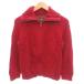  Eddie Bauer EDDIE BAUER Parker вязаный полный Zip с высоким воротником M красный красный /SJ #ECF008 женский 