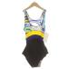  unused goods Emilio Pucci EMILIO PUCCI swimsuit One-piece swim wear all-in-one back open total pattern 42 L multicolor 