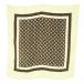  Louis Vuitton LOUIS VUITTON шарф квадратное шелк шелк монограмма Logo чай Brown /CK26 #GY19 женский 