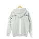  не использовался товар adidas тренировочный Parker wa- DIN клей z Fit флис полный Zip Parker обратная сторона ворсистый спорт M серый 