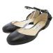  Jimmy Choo JIMMY CHOO плоская обувь туфли-лодочки раздельный ремешок 35 22cm чёрный черный /AE #GY19 женский 