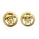  Versace Versace .VERSACE серьги аксессуары обе уголок для Logo зажим тип mete.-sa Gold цвет #GY19 /MQ