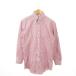  Brooks Brothers BROOKS BROTHERS кнопка down рубашка рубашка Y рубашка длинный рукав полоса 14.5-31 красный красный #GY44 мужской 