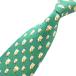  Salvatore Ferragamo Salvatore Ferragamo галстук слон общий рисунок шелк шелк зеленый зеленый /JS #GY19 мужской 