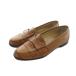  Gucci GUCCI 100 0300 монета Loafer раунд tu Logo en Boss Lizard 36.5 23.5cm чай Brown #GY19 /MQ #OH женский 