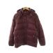  - shupapi-Hush Puppies пуховик капот Zip выше LL бордо /DO #GY44 мужской 