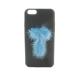  Fendi FENDI iphone6 смартфон кейс кожа initial чёрный синий /MI #GY19 женский 