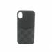  Louis Vuitton LOUIS VUITTON iPhoneX/Xs для смартфон кейс Damier gla Fit рисунок с карманом чёрный /MI #OH #GY19 прочее 