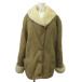  canterbury CANTERBURY мутоновое пальто внешний кожа ягненка овчина боа средний 18 3L-4L бежевый /XZ #GY19 женский 