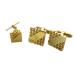  Christian Dior Christian Dior галстук запонки кнопка комплект аксессуары Logo Gold цвет #GY19 /MQ #OH женский 