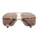 Dunhill dunhill солнцезащитные очки Teardrop 61*14-135 Gold цвет 6104 /YO32 #GY04 мужской женский 