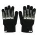  WTaps WTAPS 25AW GRB GLOVE перчатка перчатки Logo чёрный черный белый белый /SS #OS #GY12 мужской 