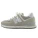 �j���[�o�����X NEW BALANCE WL574EVG �X�j�[�J�[ 24.5cm �O���[ /SR ��GY12 ���f�B�[�X