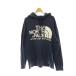  The North Face THE NORTH FACE Parker тренировочный тянуть over Logo L темно-синий белый nt61710 /CX #GY01 мужской 