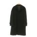 PURE CASHMERE кашемир Пальто Честерфилд длинный черный /MY #OS #GY22 мужской 
