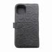  Coach COACH iPhone12 для смартфон кейс покрытие блокнот type signature te Boss обработка кожа чёрный черный /HO* 0228 женский 