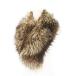  SaGa лиса SAGA FOX серебряный SaGa пелерина muffler мех лисы мех чай Brown /AH4 #GY18 женский 