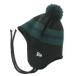  New Era NEW ERA шляпа вязаная шапка Beanie окантовка pompon year заслонка мужчина boys девочка девушки зеленый зеленый 