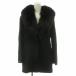  меховое пальто Ram мех мех лисы мех внешний общий подкладка 9 номер M чёрный черный /MP #GY18 женский 
