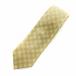  Louis Vuitton LOUIS VUITTON галстук широкий галстук Damier Logo шелк шелк чай Brown #GY17 /MQ мужской 