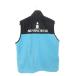  Munsingwear одежда MUNSINGWEAR лучший флис нейлон переключатель Zip выше Logo принт Golf MA синий голубой чёрный черный 