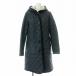  Lavenham LAVENHAM стеганое пальто длинный внешний боа капот f-ti- Англия производства 38 L темно-синий темно-синий LAV-AT14-1