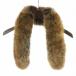  мех пелерина muffler мех лисы мех чай Brown /MW #GY18 женский 