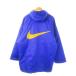  Nike NIKE с хлопком жакет bench пальто f-ti- нейлон большой Logo спорт XL синий голубой /AO19 #GY18 мужской 