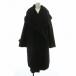  Max Mara MAX MARA RAINWEAR непромокаемая одежда длинное пальто внешний капот f- dead кнопка отсутствует 42 L чёрный черный женский 