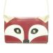  Furla FURLA S ALLEGRA небольшая сумочка Mini сумка кожа натуральная кожа животное лисица заклепки красный красный WE00369 /AH1 #GY18 женский 