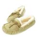 UGG Австралия UGG australia мокасины deck shoes Loafer замша мутон боа Logo type вдавлено .24.0 бежевый 5612