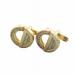  Christian Dior Christian Dior запонки кнопка аксессуары CD Logo стразы Gold цвет #GY18 /MQ #OH мужской 