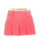  не использовался товар TaylorMade Golf одежда юбка-брюки юбка юбка Mini box плиссировать стрейч внутренний брюки L розовый 